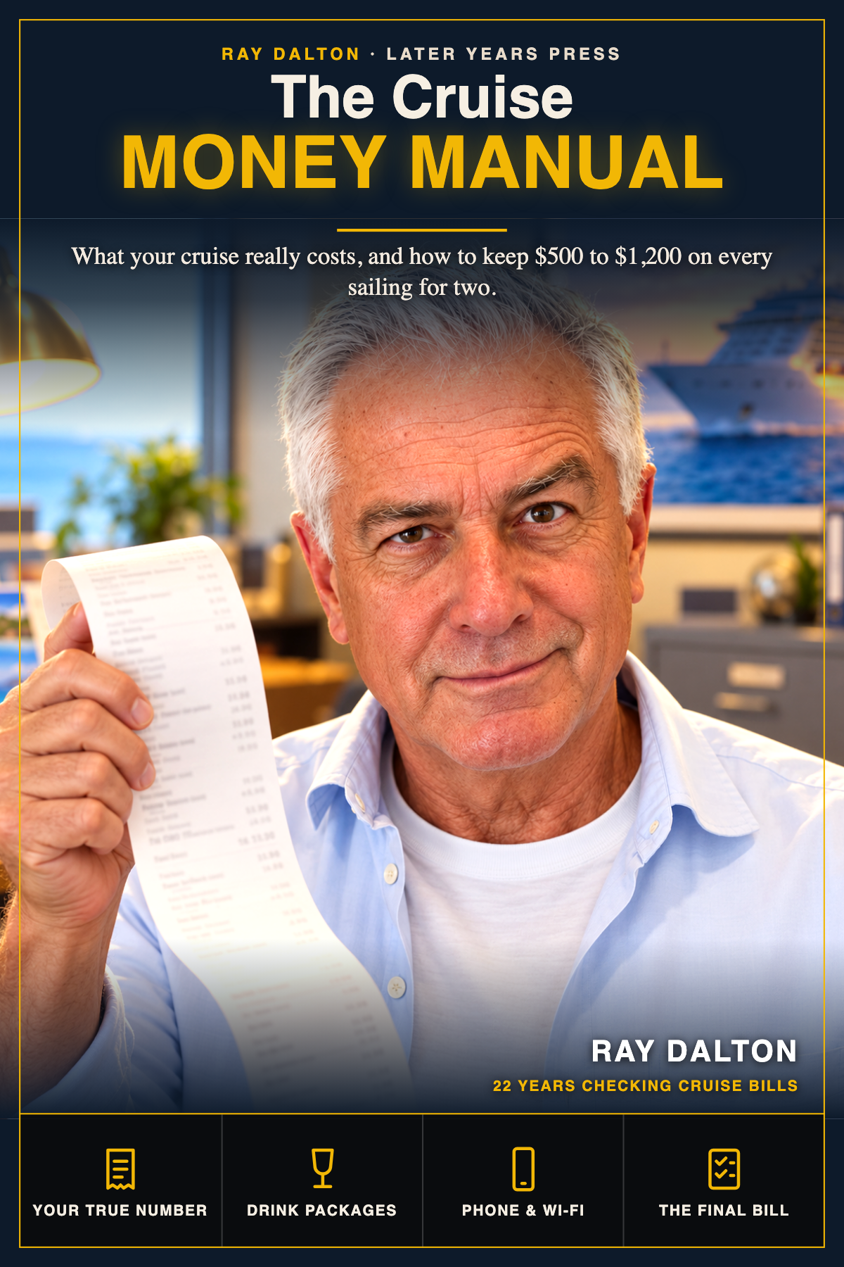 The Cruise Money Manual, the cover